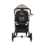 KALI babakocsi 2in1 lapra csukható, megfordítható+táska BÉZS