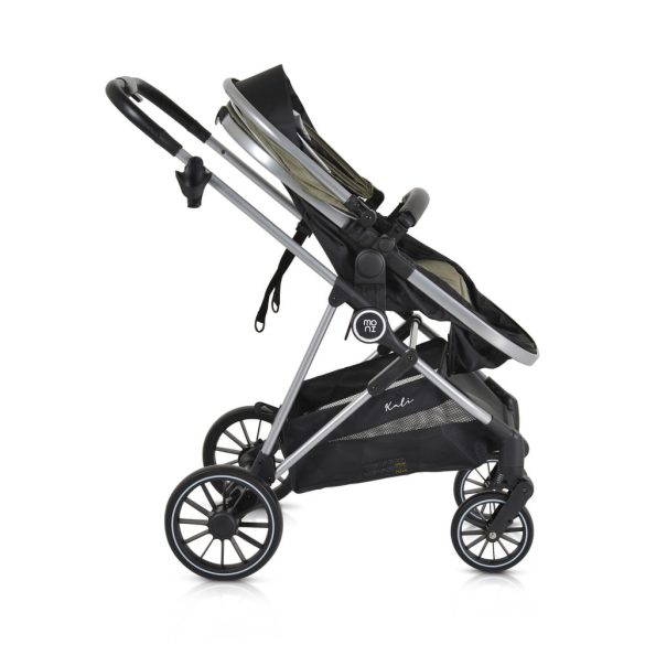 Kali babakocsi 2in1 lapra csukható, megfordítható+táska oliva zöld