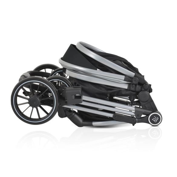 Kali babakocsi 2in1 lapra csukható, megfordítható+táska szürke
