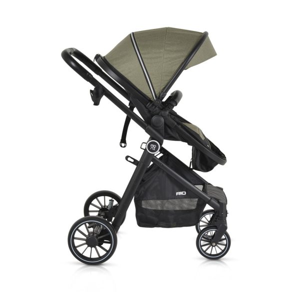 Rio babakocsi 2in1 lapra csukható 22 kg zöld