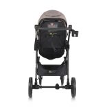 Tokyo babakocsi lapra csukható 22 kg 2in1 bézs