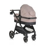 Tokyo babakocsi lapra csukható 22 kg 2in1 bézs