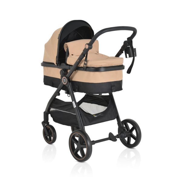 Tokyo babakocsi lapra csukható 22 kg 2in1 bézs