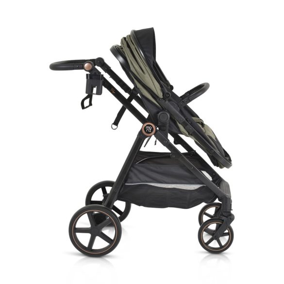 Tokyo babakocsi lapra csukható 22 kg 2in1 zöld