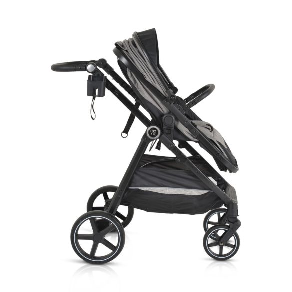 Tokyo babakocsi lapra csukható 22 kg 2in1 szürke