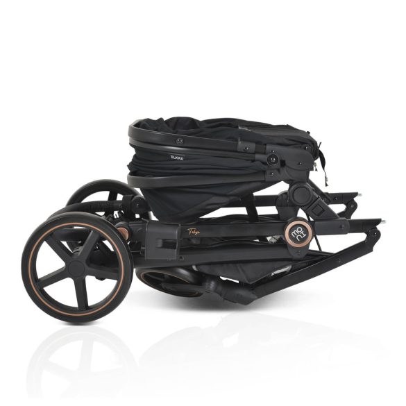 Tokyo babakocsi lapra csukható 22 kg 2in1 fekete