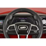 BO AUDI E-TRON 717 elektromos kisautó, 2 motor, metál PIROS