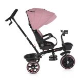 SUMMER tricikli szülőkaros, zenél, játék tartókkal PINK