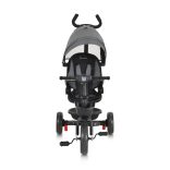 SUMMER tricikli szülőkaros, zenél, játék tartókkal SZÜRKE