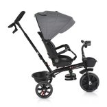 SUMMER tricikli szülőkaros, zenél, játék tartókkal SZÜRKE