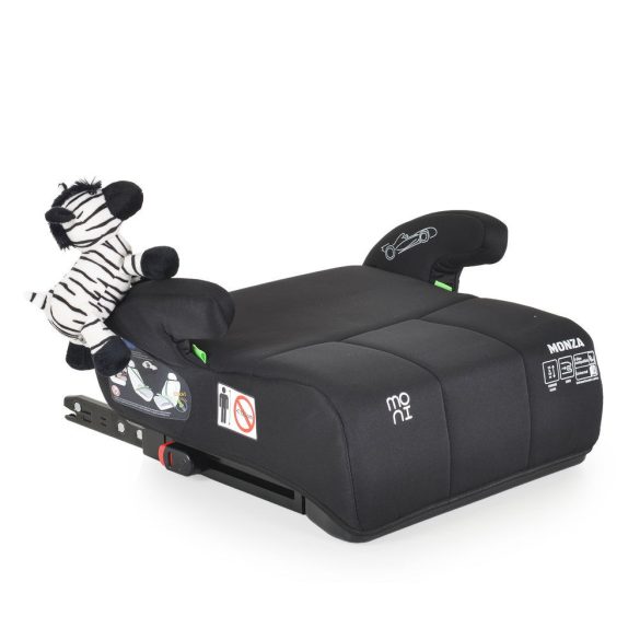 MONZA ülésmagasító isofix I-SIZE 125-150cm FEKETE