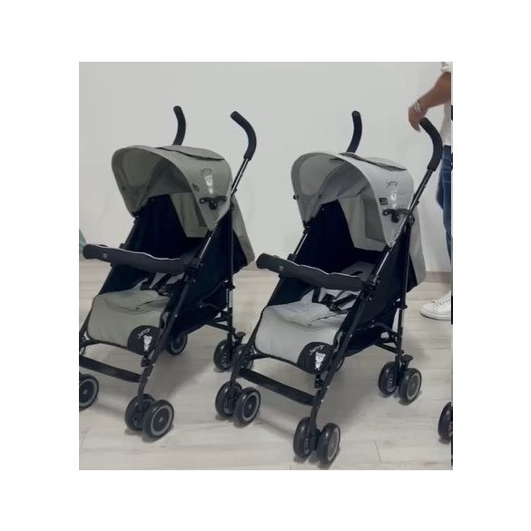 JERRY sport babakocsi esernyőre csukható 15kg, VZÖLD