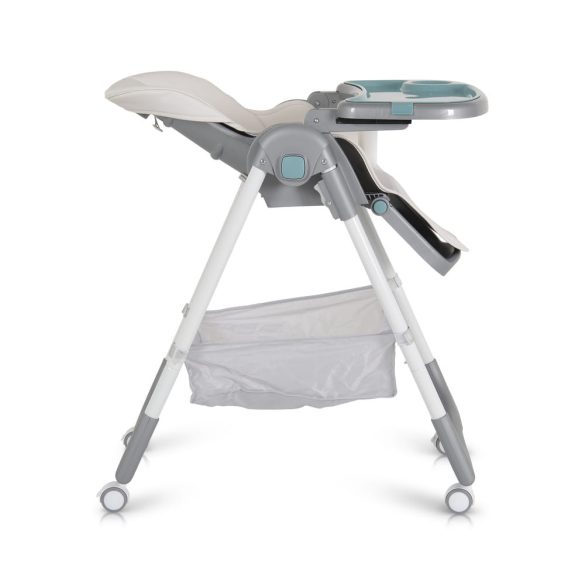 RAFFY etetőszék, könnyű, kompakt, multifunkciós, macis mintával MENTA