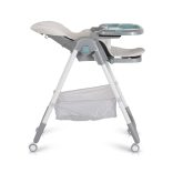 RAFFY etetőszék, könnyű, kompakt, multifunkciós, macis mintával MENTA