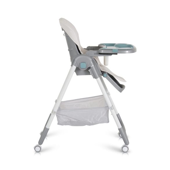 RAFFY etetőszék, könnyű, kompakt, multifunkciós, macis mintával MENTA