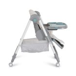 RAFFY etetőszék, könnyű, kompakt, multifunkciós, macis mintával MENTA