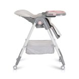 RAFFY etetőszék, könnyű, kompakt, multifunkciós, macis mintával PINK