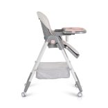 RAFFY etetőszék, könnyű, kompakt, multifunkciós, macis mintával PINK