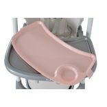 RAFFY etetőszék, könnyű, kompakt, multifunkciós, macis mintával PINK