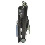 NERON etetőszék multifunkciós, fekete vázzal ZÖLD