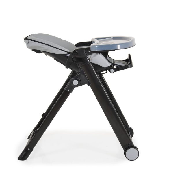 NERON etetőszék multifunkciós, fekete vázzal SZÜRKE