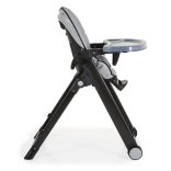 NERON etetőszék multifunkciós, fekete vázzal SZÜRKE