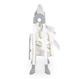 HUNNY etetőszék multifunciós, macis mintával SZÜRKE