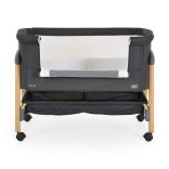 ADORO babaöböl szúnyoghálóval, 7 poz. dönthető, kerekes,+tároló FEKETE