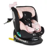 SERENGETI I-SIZE autós ülés 40-150cm 360fokban forgatható PINK
