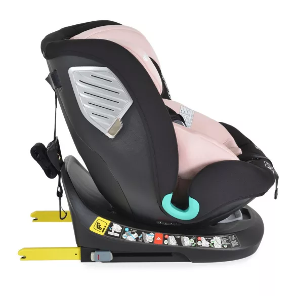 SERENGETI I-SIZE autós ülés 40-150cm 360fokban forgatható PINK