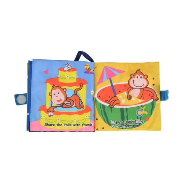 BÉBIJÁTÉK kiskönyv majmos KÉK