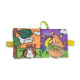 BÉBIJÁTÉK kiskönyv montessori mormotával ZÖLD