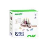 TOOKY Toy fajáték SZÜLINAPI torta szett PASZTEL színű