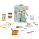 Tooky Toy fajáték kávéfőző pasztel