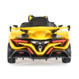 MONI BO Flash elektromos sport autó sárga