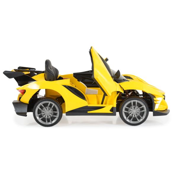 MONI BO Flash elektromos sport autó sárga