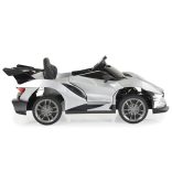 MONI BO flash elektromos sport autó metál silver