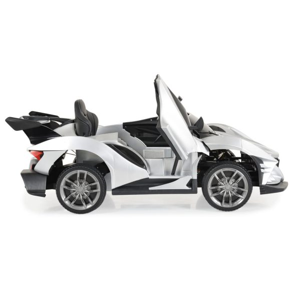 MONI BO flash elektromos sport autó metál silver