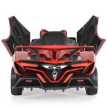 MONI BO flash elektromos sport autó metál piros