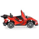 MONI BO flash elektromos sport autó metál piros