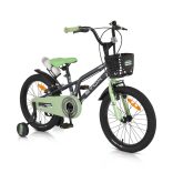 BYOX CYBER gyerek kerékpár 18as SZÜRKE/ZÖLD