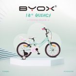 BYOX QUINCY gyerek kerékpár 18as méret MENTA