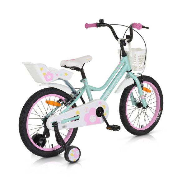 BYOX QUINCY gyerek kerékpár 18as méret MENTA