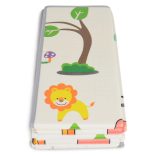 Moni Toys Xpe összecsukható matrac xxl méret 200*180cm dzsungel