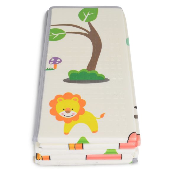 Moni Toys Xpe összecsukható matrac xxl méret 200*180cm dzsungel