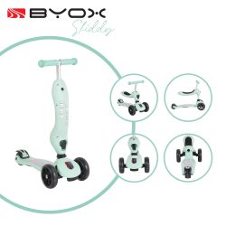 Scooter Skiddy 2in1 összecsukható roller - Kék