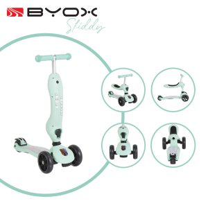 Scooter Skiddy 2in1 összecsukható roller - Kék
