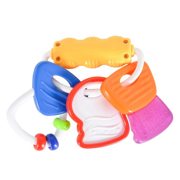 Hola csörgő kulcs színes 