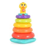 HOLA karikatorony Kacsa montessori műanyag SZÍNES