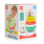 HOLA kis karikatorony Unikornis roly-poly műanyag SZÍNES